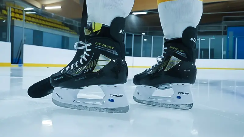Players Rebake Ice Hockey Skates