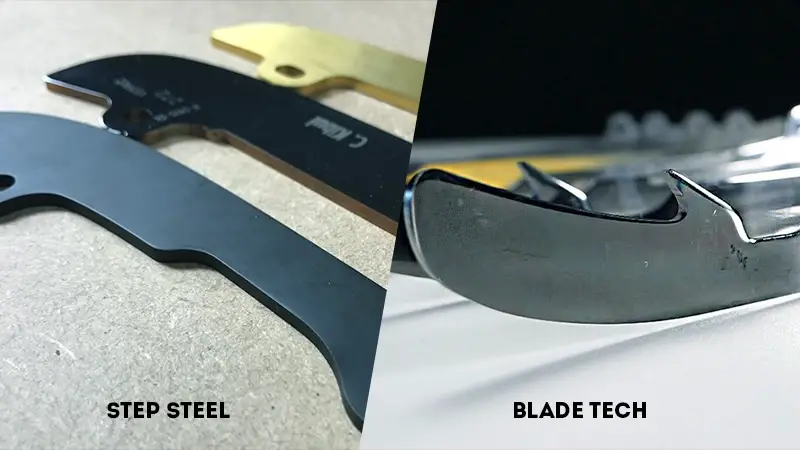 step steel vs blade tech