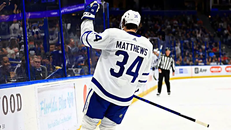 Personal Significance Behind the Number 34 for Auston Matthews