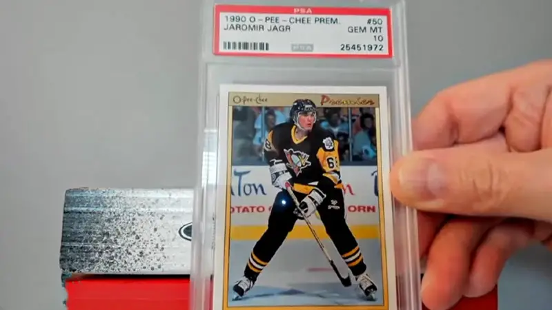 Much Is Jaromir Jagr's Rookie Card Worth