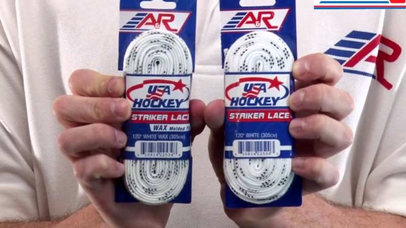 A&R Sports USA Waxed Hockey Laces