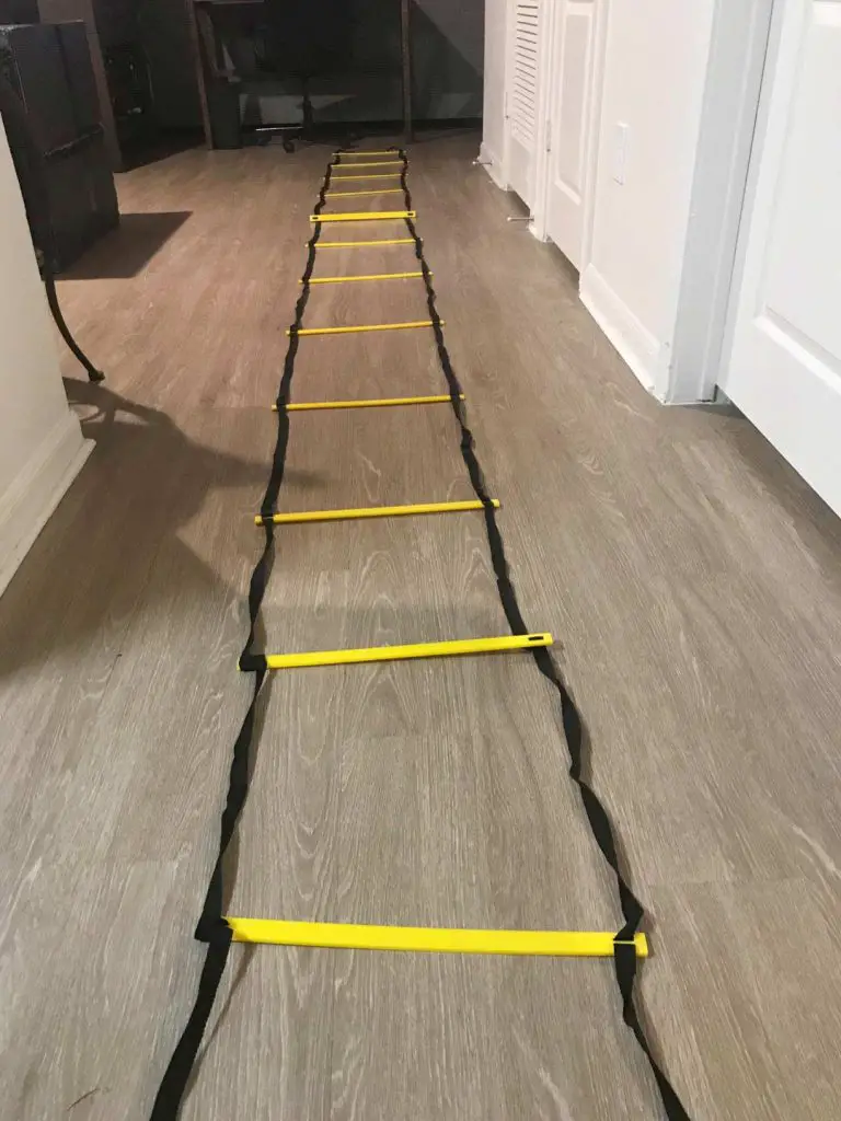 GHB Pro Agility Ladder Agility Training Ladder Speed 12 Rung 20ft with Carrying Bag