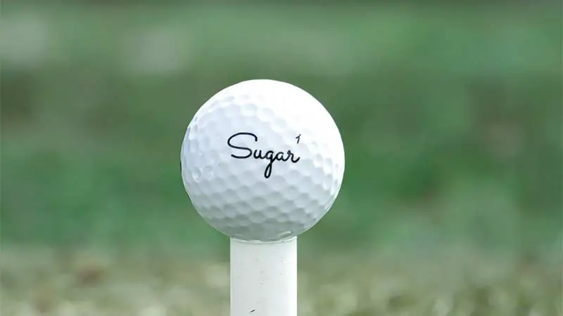 why does a golf ball have dimples