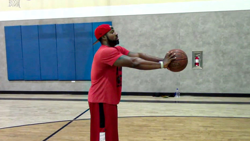 Chest Pass basketball