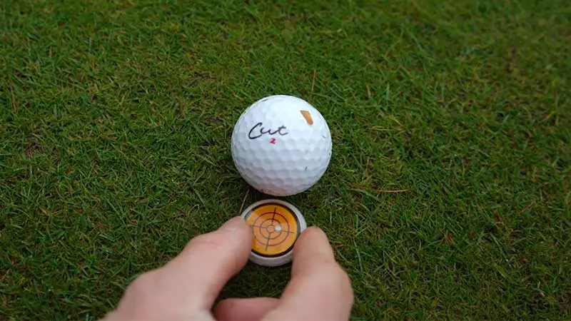 illegal golf ball markings