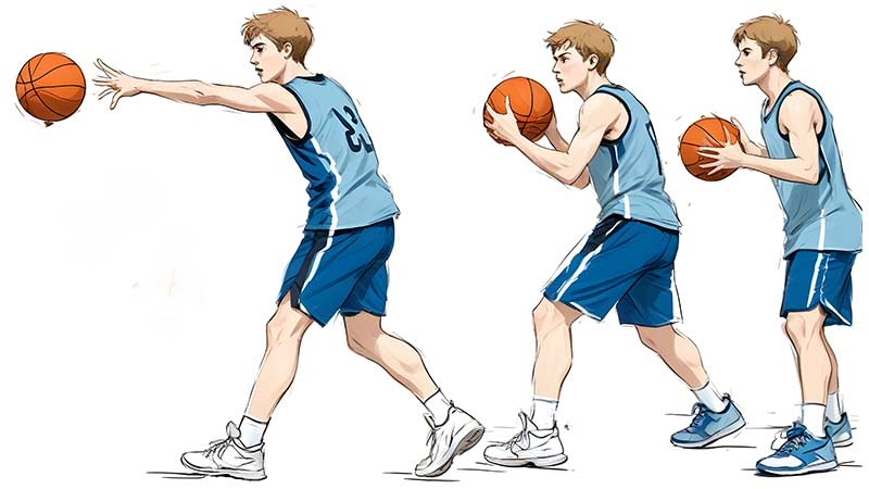 types of basketball pass