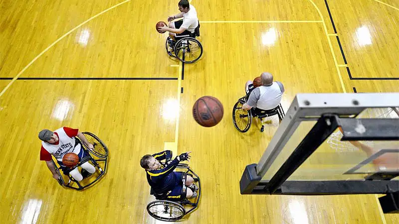 wheelchair basketball rules