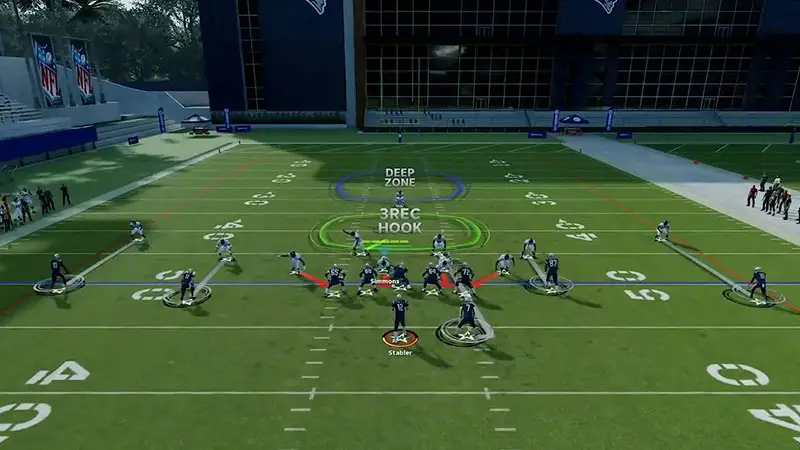 Football Cover 1 Defense