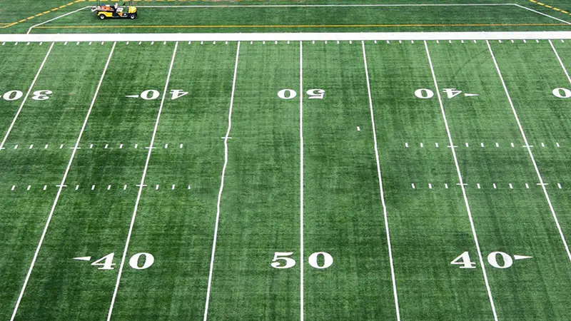 Football 50 Yard Line