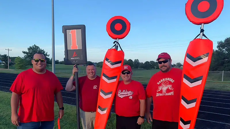 Football Down Marker and Chains