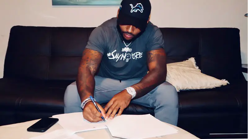 d andre swift contract