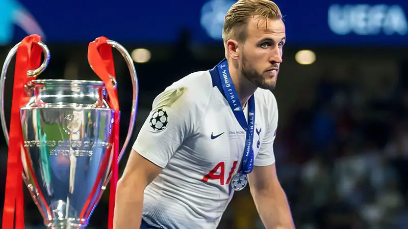 harry kane trophies