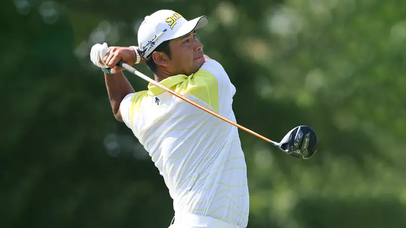 hideki matsuyama golf swing