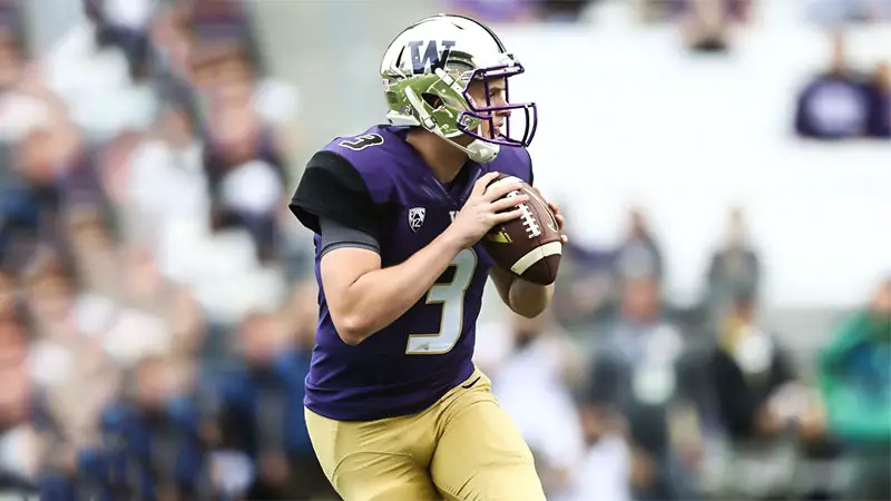 jake browning rushing yards