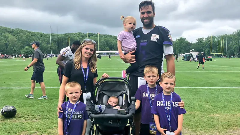 joe flacco family