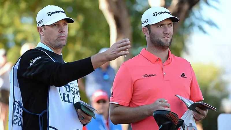 jon rahm caddie