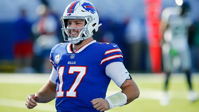 josh allen height and weight