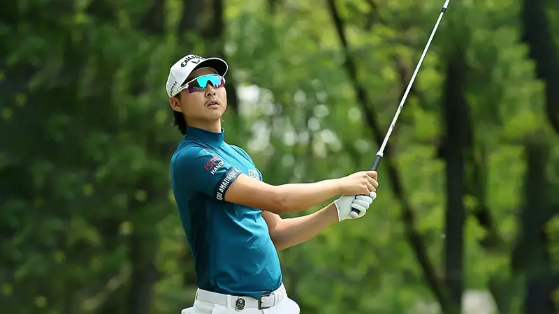 min woo lee golf swing