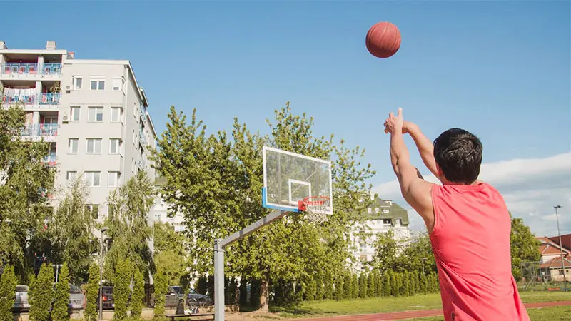 bank shot in basketball