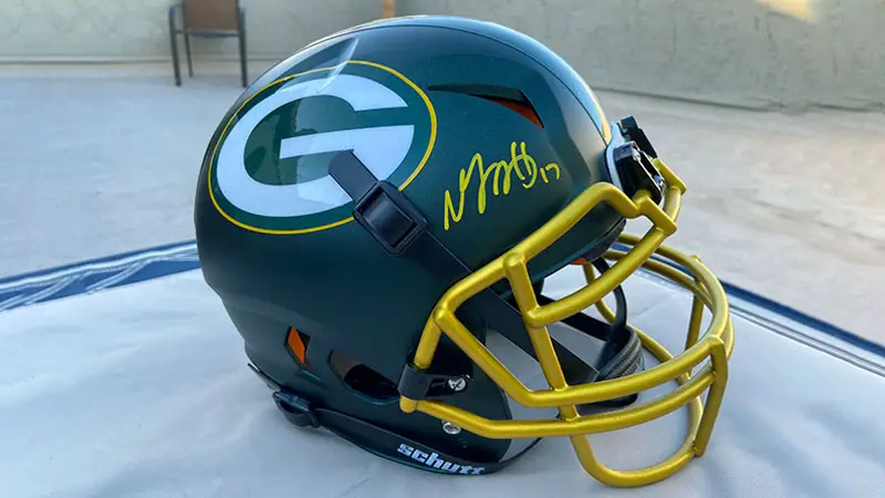 davante adams helmet