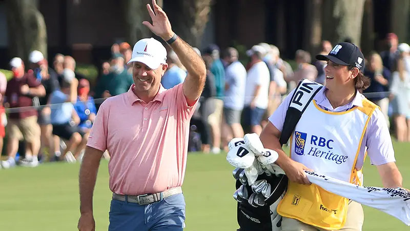 stewart cink caddie