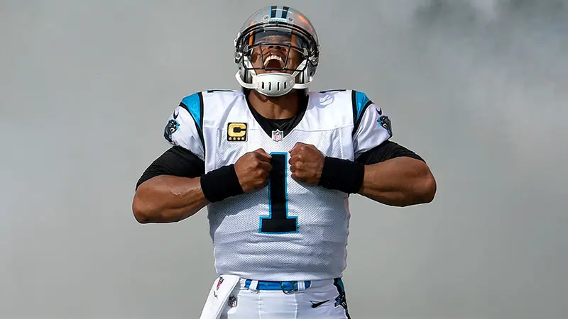 cam newton height and weight